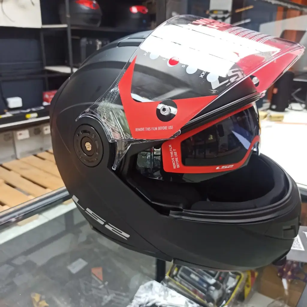 CASCO LS2 ABATIBLE FF3452 DOT SOLID