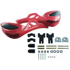 [MSEPRO014] PROTECTOR DE MANOS (TIMÓN CON PLUG) ROJO - PM-01 - MOXAL - CHINA