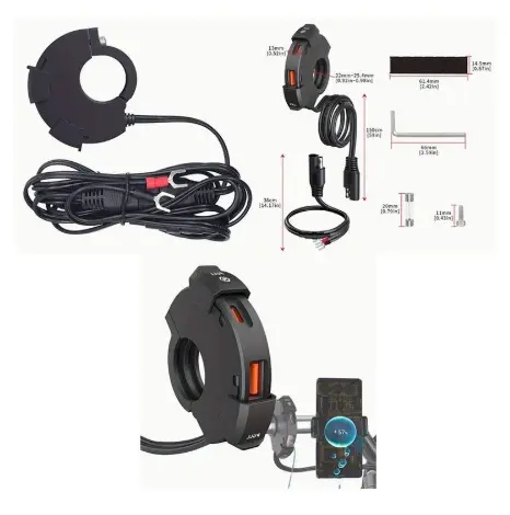 [MACCAR012] CARGADOR USB 2 ENTRADAS - UNIVERSAL - MOXAL - CHINA